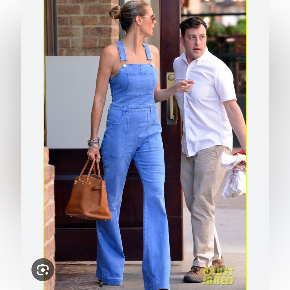Stella McCartney Dark Blue Denim Jumpsuit